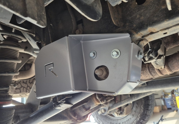 Tôle de protection en aluminium du capteur de bras de suspension arrière Ford Ranger Raptor