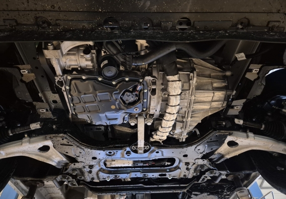 Protection sous moteur et de la boîte de vitesse Renault Master - Aluminium 