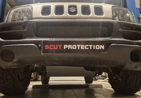 Protection sous moteur et de la boîte de vitesse Suzuki Jimny - aluminium