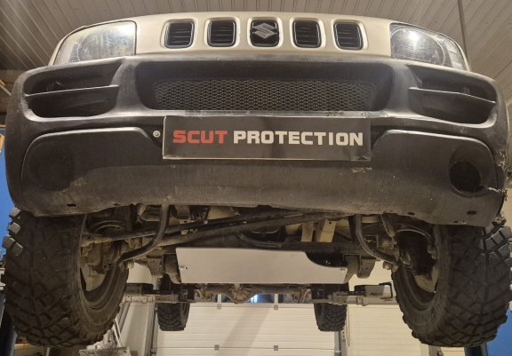 Protection sous moteur et de la boîte de vitesse Suzuki Jimny - aluminium