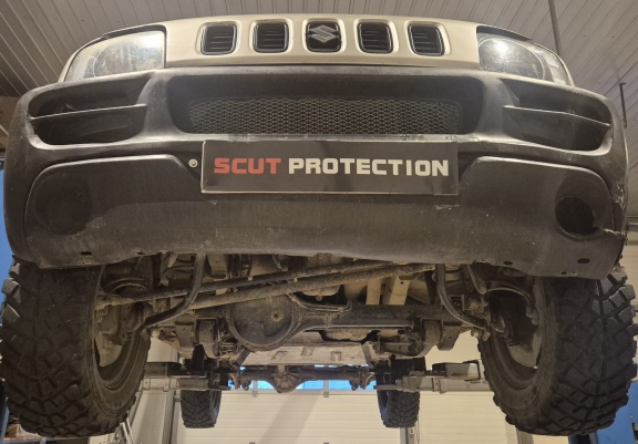 Protection sous moteur et de la boîte de vitesse Suzuki Jimny - aluminium