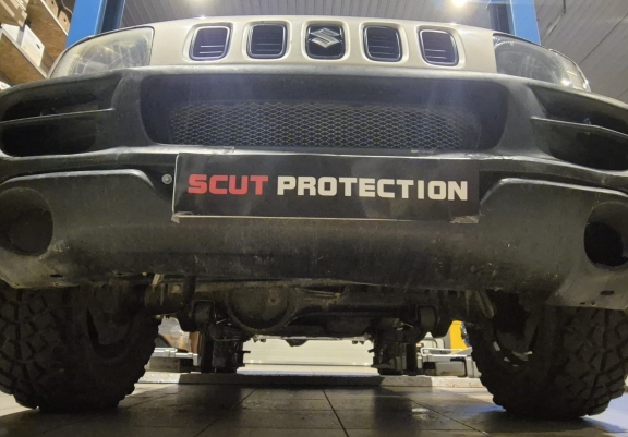 Protection sous moteur et de la boîte de vitesse Suzuki Jimny - aluminium