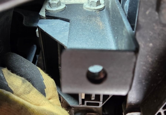 Protection sous moteur et de la radiateur BMW Seria 5 pare-chocs avant de série E60/E61 