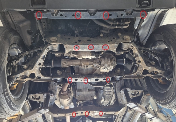 Protection Sous Moteur Baic Beijing BJ40