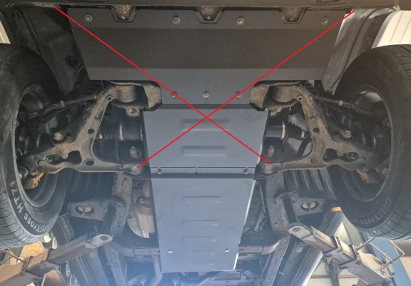 Protection de la boîte de vitesse Baic Beijing BJ40