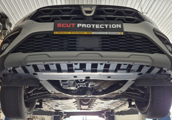 Aluminium protection sous moteur et de la boîte de vitesse Dacia Sandero Stepway