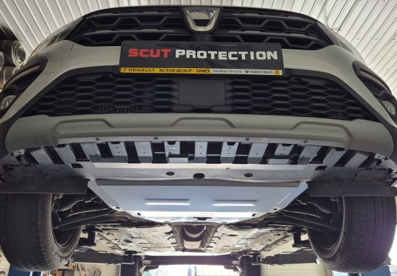 Aluminium protection sous moteur et de la boîte de vitesse Dacia Sandero Stepway