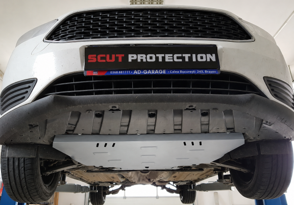 Protection sous moteur et de la boîte de vitesse Ford C-max - Aluminium 