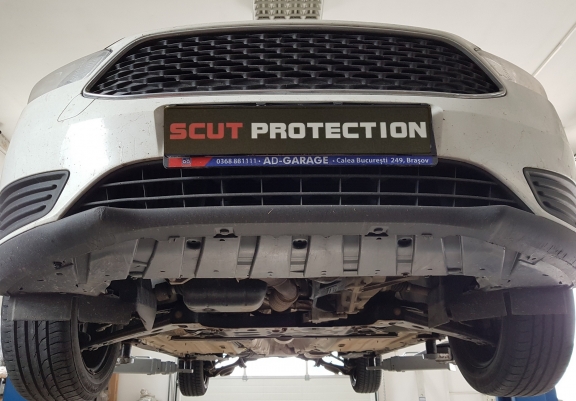 Protection sous moteur et de la boîte de vitesse Ford C-max - Aluminium 