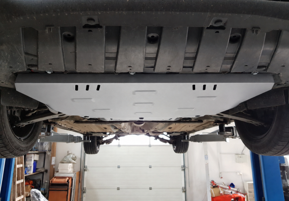 Protection sous moteur et de la boîte de vitesse Ford C-max - Aluminium 