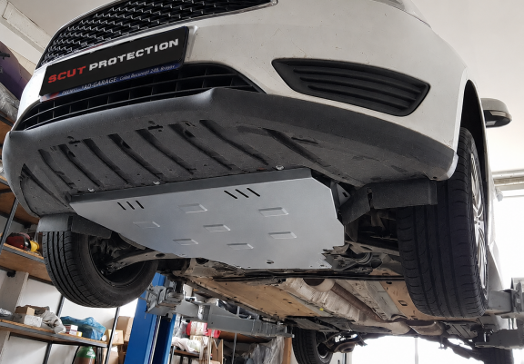 Protection sous moteur et de la boîte de vitesse Ford C-max - Aluminium 