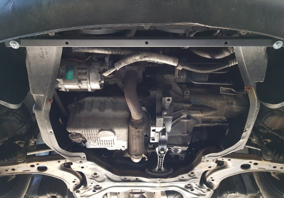 Aluminium protection sous moteur et de la boîte de vitesse Audi A3