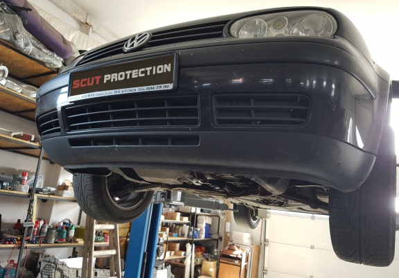 Aluminium protection sous moteur et de la boîte de vitesse Audi A3