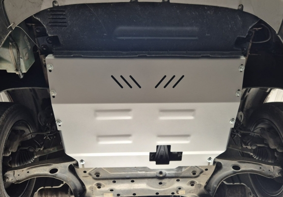 Aluminium protection sous moteur et de la boîte de vitesse Ford Transit Custom - FWD