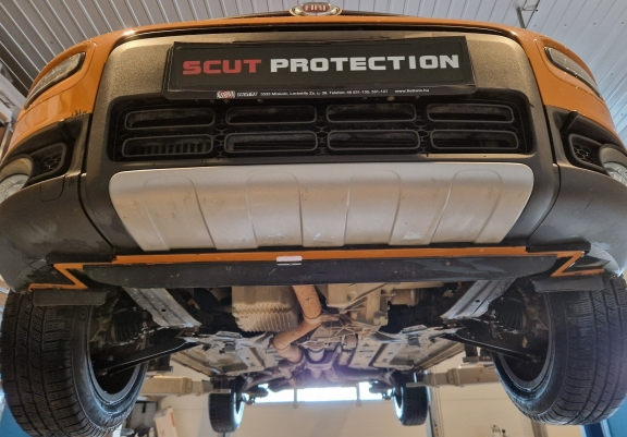 Protection sous moteur et de la boîte de vitesse Fiat Panda 4x2