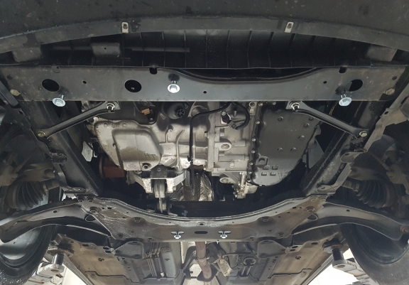 Protection sous moteur et de la boîte de vitesse Renault Kadjar - Aluminium 