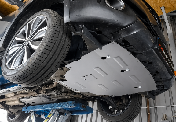 Protection sous moteur et de la boîte de vitesse Renault Kadjar - Aluminium 
