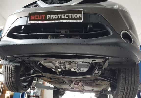 Protection sous moteur et de la boîte de vitesse Renault Kadjar - Aluminium 
