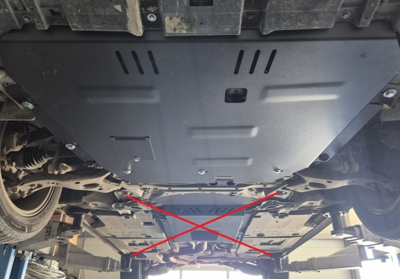 Protection sous moteur et de la boîte de vitesse Toyota Verso
