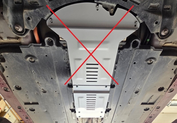 Protection / verrou de catalyseur en aluminium pour Lexus UX