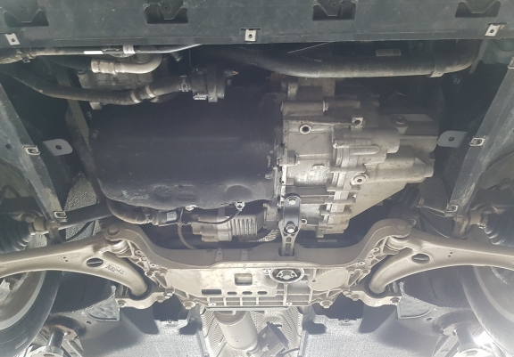Aluminium protection sous moteur et de la boîte de vitesse Audi Q2