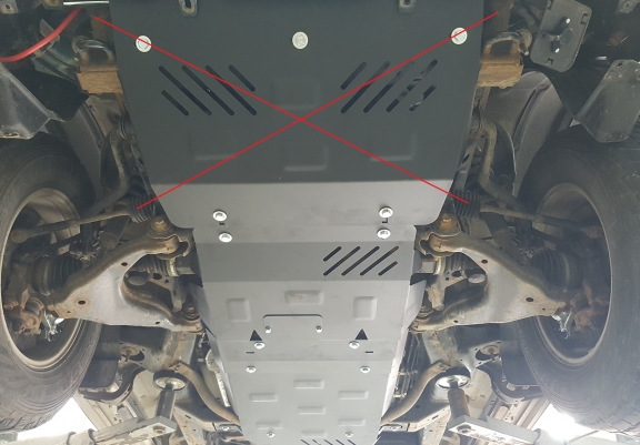 Protection de la boîte de vitesse Toyota Land Cruiser J120