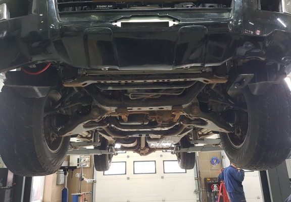 Protection de la boîte de vitesse Toyota Land Cruiser J120