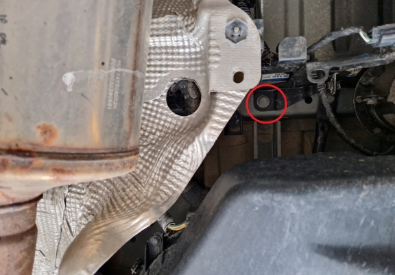 Protection convertisseur catalytique/cat lock Renault Trafic