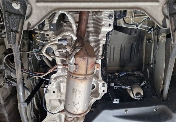 Protection convertisseur catalytique/cat lock Renault Trafic
