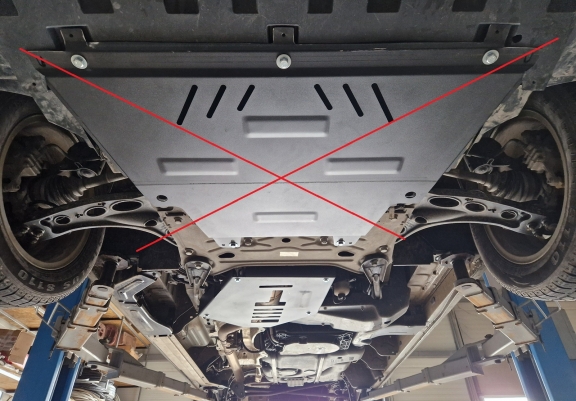 Protection convertisseur catalytique/cat lock Renault Trafic