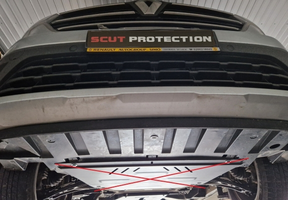 Protection convertisseur catalytique/cat lock Renault Trafic