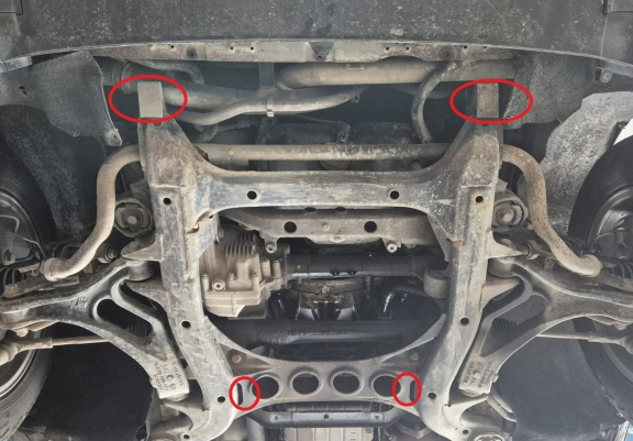 Protection Sous Moteur Volkswagen Touareg 7L