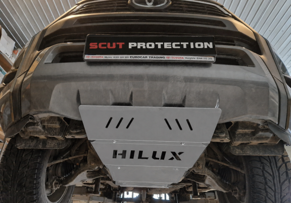 Protection de radiateur Toyota Hilux Revo - Aluminium