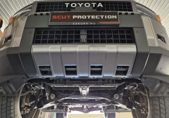 Protection sous moteur Toyota Land Cruiser - forfait promotionnel aluminium