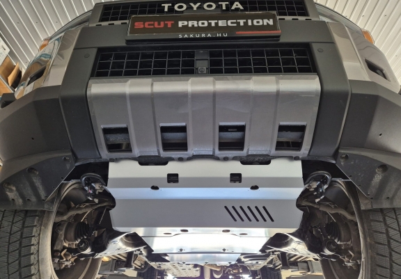 Protection sous moteur Toyota Land Cruiser - forfait promotionnel aluminium