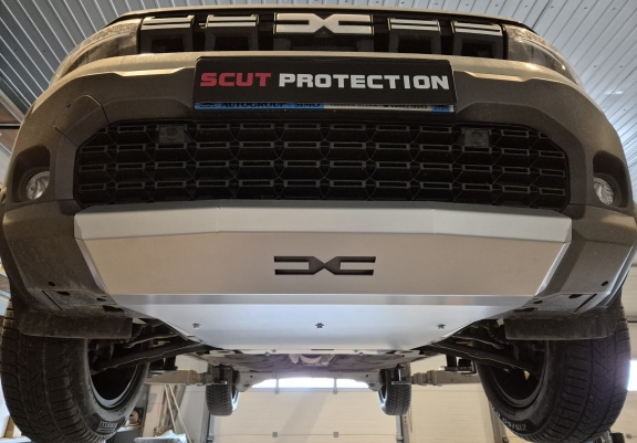 Protection sous moteur et de la boîte de vitesse Dacia Duster Aluminium- 4x2
