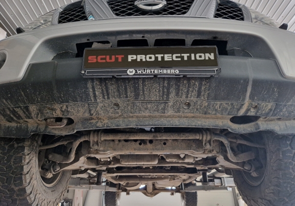 Aluminium protection de la boîte de vitesse Nissan Pathfinder