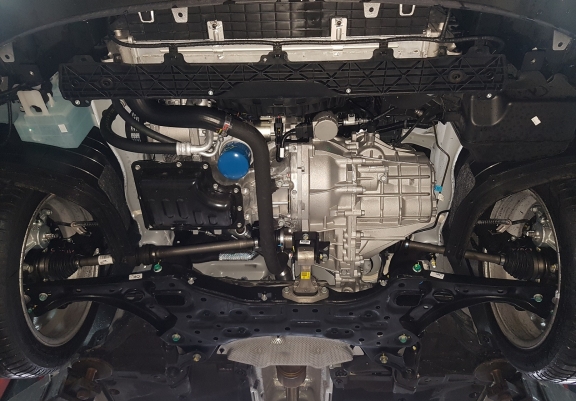 Aluminium protection sous moteur et de la boîte de vitesse Kia C eed