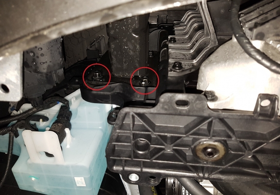 Aluminium protection sous moteur et de la boîte de vitesse Kia C eed