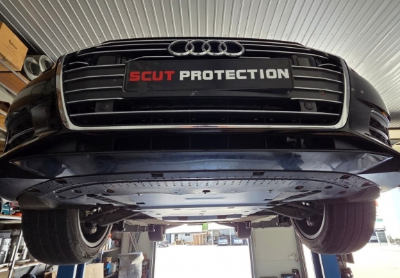 Protection sous moteur et de la radiateur Audi A6