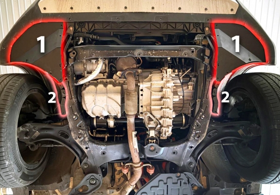 Protection sous moteur et de la boîte de vitesse BYD Seal U - DM-i
