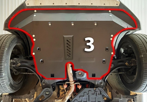 Protection sous moteur et de la boîte de vitesse BYD Seal U - DM-i