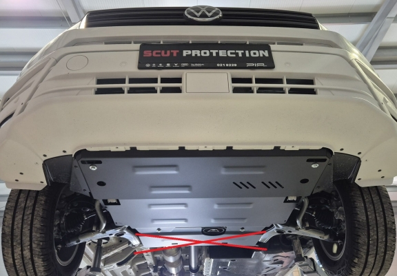Protection sous moteur et de la boîte de vitesse MAN Tge