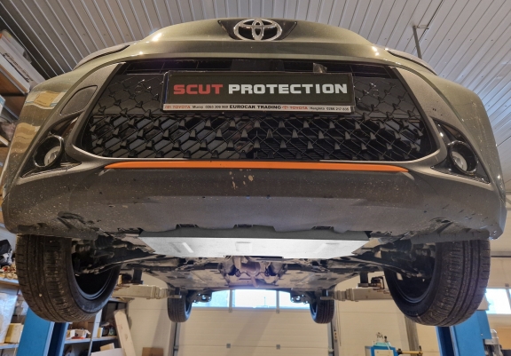 Protection sous moteur et de la boîte de vitesse Toyota Aygo X - Aluminium 