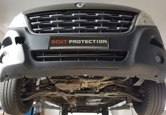 Protection sous moteur et de la boîte de vitesse Renault Master - Aluminium 
