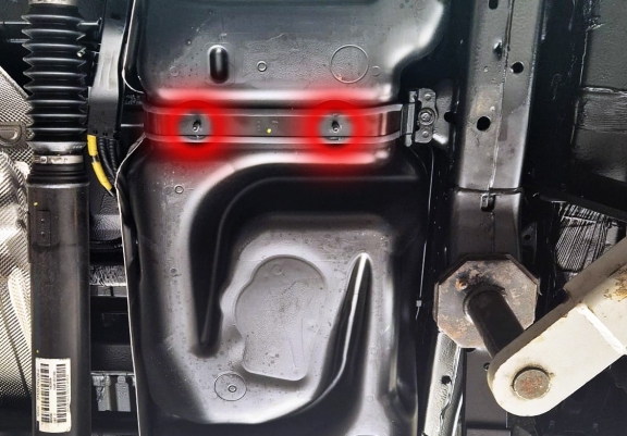 Protection de réservoir Toyota Hilux