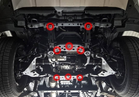 Protection Sous moteur Toyota Hilux