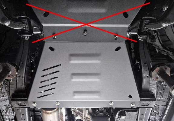 Protection de la boîte de vitesse Toyota Hilux