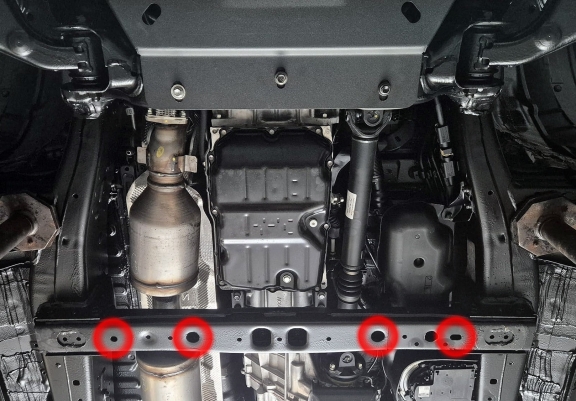 Protection de la boîte de vitesse Toyota Hilux