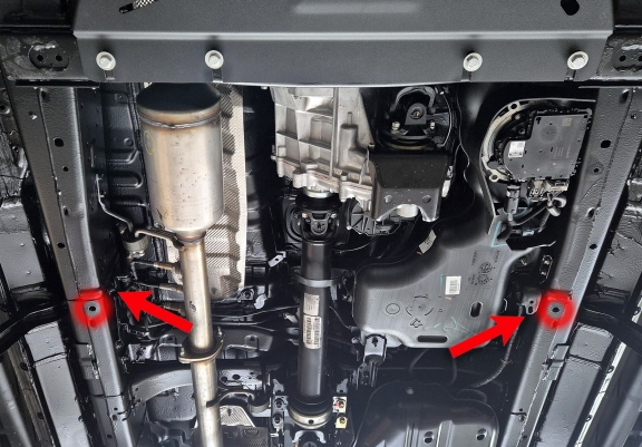 Protection du différentiel  Toyota Hilux